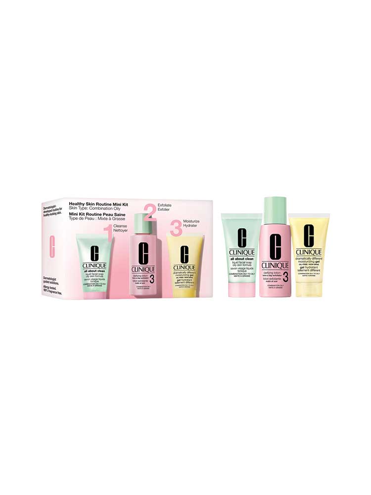 Clinique Mini Kit Routine Peau Saine Grasse à Mixte